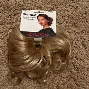 Dark blonde hair piece